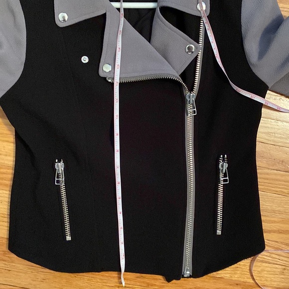 Aritzia Wilfred Montesson Moto Jacket Black and Grey Size 2 (XS) - Picture 11 of 11